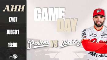 PERICOS DE PUEBLA VS DIABLOS ROJOS DEL MEXICO 17/07/26