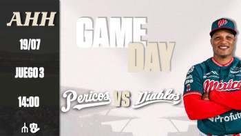 PERICOS DE PUEBLA VS DIABLOS ROJOS DEL MEXICO 19/07/26